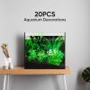 20 pcs aquarium decorations